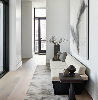 Modern hallway design