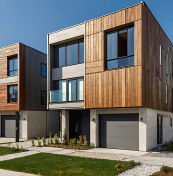 Modern house exterior